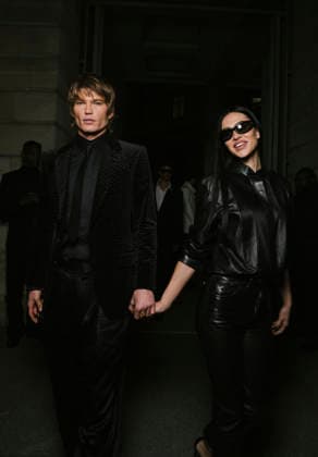Jordan Barrett, Amelia Gray Hamlin at Tom Ford Women Ready to Wear Fall Winter 2026 2027 Collection fashion show, during Paris Fashion Week on march 4th 2026 Paris France Delpech Melloul Sarkissian Bestimage Celebrities at Tom Ford Women Ready to Wear Fall Winter 2026 2027 Collection fashion show, during Paris Fashion Week on march 4th 2026 Paris France  Copyright: xDelpechx-xMelloulx-xSarkissianx xBestimagexDelpechx-xMelloulx-xSarkissianx xBestimagex