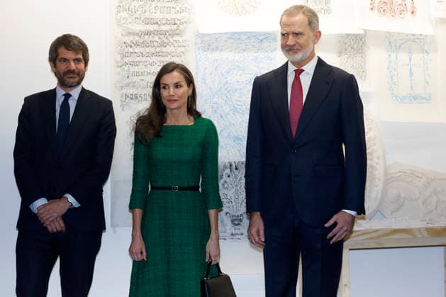 The King and Queen inaugurate the 45th International Contemporary Art Fair ARCOmadrid I D The Minister of Culture, Ernest Urtasun, Queen Letizia and King Felipe VI during the 45th International Contemporary Art Fair ARCOmadrid, March 5, 2026, in Madrid Spain On the occasion of its 45th anniversary, this edition includes a special section curated by Jose Luis Blondet and Magali Arriola entitled ARCO2045 the future for now , which invites to reflect on the possible directions of art in the coming decades FAMOSOSOS ARCO REYES ARTE José José Madrid Madrid Madrid Spain  Copyright: xJosÃ xRuizx 7339663