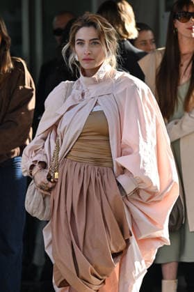 PFW Chloe Outside Arrivals Paris Jackson arriving at the Chloeshow during Fashion Week in Paris, France on March 5, 2026. Photo by Julien Reynaud APS-Medias ABACAPRESS.COM Paris France  Copyright: xReynaudxJulien APS-Medias ABACAx