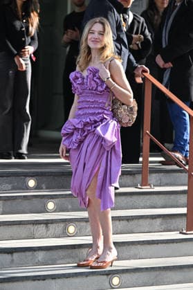 PFW Chloe Outside Arrivals Natalia Vodianova arriving at the Chloeshow during Fashion Week in Paris, France on March 5, 2026. Photo by Julien Reynaud APS-Medias ABACAPRESS.COM Paris France  Copyright: xReynaudxJulien APS-Medias ABACAx