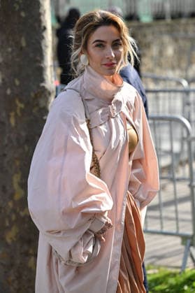 PFW Chloe Outside Arrivals Paris Jackson arriving at the Chloeshow during Fashion Week in Paris, France on March 5, 2026. Photo by Julien Reynaud APS-Medias ABACAPRESS.COM Paris France  Copyright: xReynaudxJulien APS-Medias ABACAx