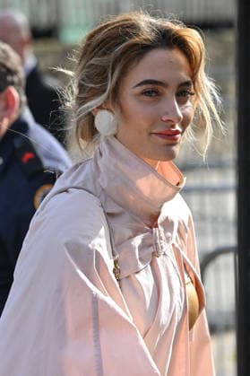 PFW Chloe Outside Arrivals Paris Jackson arriving at the Chloeshow during Fashion Week in Paris, France on March 5, 2026. Photo by Julien Reynaud APS-Medias ABACAPRESS.COM Paris France  Copyright: xReynaudxJulien APS-Medias ABACAx