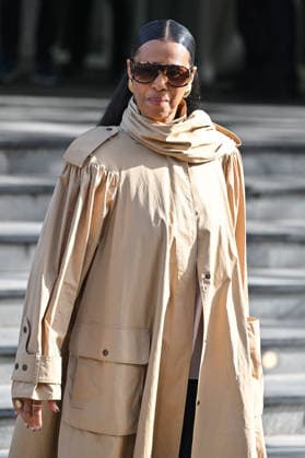 PFW Chloe Outside Arrivals Neneh Cherry arriving at the Chloeshow during Fashion Week in Paris, France on March 5, 2026. Photo by Julien Reynaud APS-Medias ABACAPRESS.COM Paris France  Copyright: xReynaudxJulien APS-Medias ABACAx