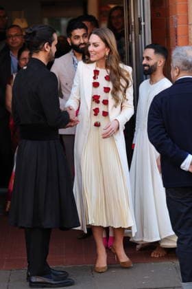 . 05 03 2026. Leicester , United Kingdom. Kate Middleton, the Princess of Wales, during a visit to The Golden Mile in Leicester, United Kingdom.  xStephenxLockx xi-Imagesx IIM-26613-0008