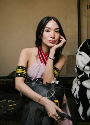 Hearte Evangelista at the Off White Fashion Show Ready to Wear Fall Winter 2026 2027 at Henri IV High School during Paris Fashion Week, on March 5th, 2026 Sam Delpech Bestimage Off White Fashion Show Ready to Wear Fall Winter 2026 2027 Collection, at Henri IV High School during Paris Fashion Week, on March 5th, 2026 Paris France  Copyright: xSamxDelpechx xBestimagexSamxDelpechx xBestimagex
