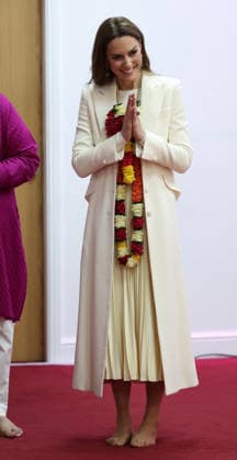 . 05 03 2026. Leicester ,United Kingdom. Kate Middleton, the Princess of Wales , during a visit to the Shreeji Dham Haveli Hindu Temple in Leicester, United Kingdom.  xi-Imagesx xPoolx IIM-26613-0048