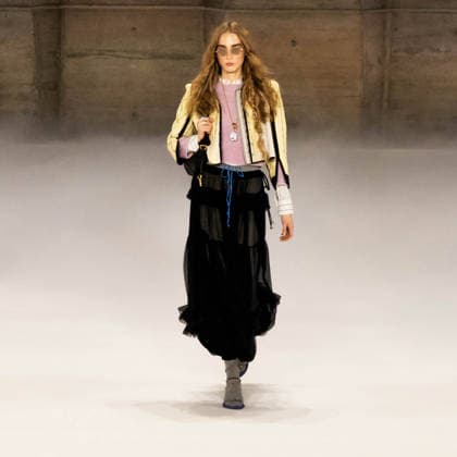 Paris fashion week Womenwear FALL WINTER 2026 2027 CHLOE 5th March 2026 sylvie lefort photography MAXPPP 05 03 2026 @sylvie Lefort Photography MAXPPP 05 03 26 Models present creations from the Womenswear FALL WINTER 2026 2027collection by CHLOE during the Paris Fashion Week, in Paris, France 5th March 2026 The presentation of the Womens collections from March 2nd to March 10th 26  Copyright: xMAXPPPxsylviexlefortxphotographyx LFR202603055162 LFR202603055162