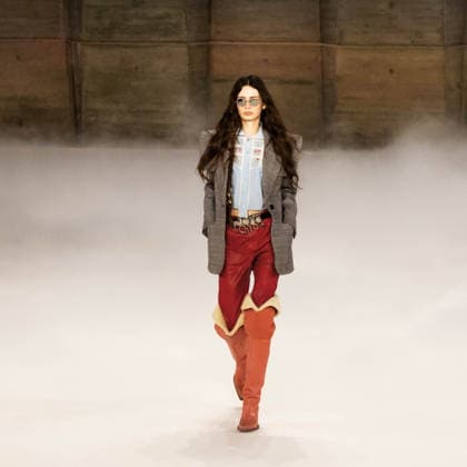 Paris fashion week Womenwear FALL WINTER 2026 2027 CHLOE 5th March 2026 sylvie lefort photography MAXPPP 05 03 2026 @sylvie Lefort Photography MAXPPP 05 03 26 Models present creations from the Womenswear FALL WINTER 2026 2027collection by CHLOE during the Paris Fashion Week, in Paris, France 5th March 2026 The presentation of the Womens collections from March 2nd to March 10th 26  Copyright: xMAXPPPxsylviexlefortxphotographyx LFR202603055123 LFR202603055123