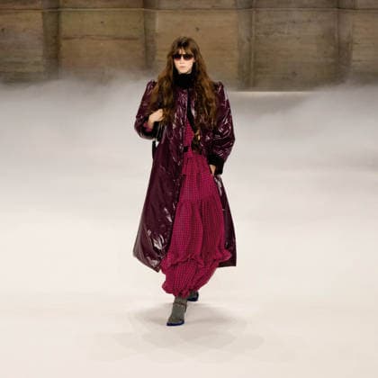 Paris fashion week Womenwear FALL WINTER 2026 2027 CHLOE 5th March 2026 sylvie lefort photography MAXPPP 05 03 2026 @sylvie Lefort Photography MAXPPP 05 03 26 Models present creations from the Womenswear FALL WINTER 2026 2027collection by CHLOE during the Paris Fashion Week, in Paris, France 5th March 2026 The presentation of the Womens collections from March 2nd to March 10th 26  Copyright: xMAXPPPxsylviexlefortxphotographyx LFR202603055142 LFR202603055142