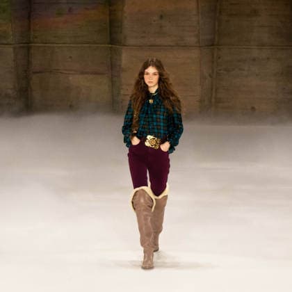 Paris fashion week Womenwear FALL WINTER 2026 2027 CHLOE 5th March 2026 sylvie lefort photography MAXPPP 05 03 2026 @sylvie Lefort Photography MAXPPP 05 03 26 Models present creations from the Womenswear FALL WINTER 2026 2027collection by CHLOE during the Paris Fashion Week, in Paris, France 5th March 2026 The presentation of the Womens collections from March 2nd to March 10th 26  Copyright: xMAXPPPxsylviexlefortxphotographyx LFR202603055178 LFR202603055178