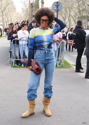 Guest aux arrivées au défilé Rabanne Collection Femme Prêt à Porter Automne Hiver 2026 2027 lors de la Fashion Week de Paris PFW à lUnesco, à Paris, France, le 5 mars 2026 Denis Guignebourg Bestimage Arrivals at the Rabanne Womens Ready to Wear Fall Winter 2026 2027 show during Paris Fashion Week PFW at UNESCO, Paris, France, on March 5, 2026 Paris France  Copyright: xDenisxGuignebourgx xBestimagexDenisxGuignebourgx xBestimagex
