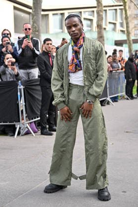 PFW Rabanne Outside Arrivals Jolagreen23 arriving at the Rabanne show during Fashion Week in Paris, France on March 5, 2026. Photo by Julien Reynaud APS-Medias ABACAPRESS.COM Paris France  Copyright: xReynaudxJulien APS-Medias ABACAx