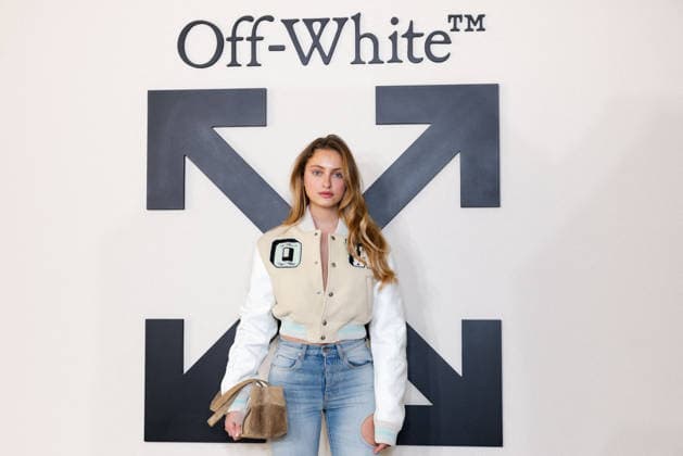 PFW - Off White Photocall Beatrice Lucia Vendramin attends the Off-White Womenswear Fall Winter 2026-2027 show as part of Paris Fashion Week (PFW) on March 5, 2026 in Paris, France. Photo by Alexis Jumeau ABACAPRESS.COM Paris France  Copyright: xJumeauxAlexis ABACAx