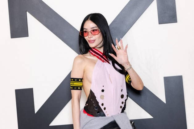 PFW - Off White Photocall Heart Evangelista attends the Off-White Womenswear Fall Winter 2026-2027 show as part of Paris Fashion Week (PFW) on March 5, 2026 in Paris, France. Photo by Alexis Jumeau ABACAPRESS.COM Paris France  Copyright: xJumeauxAlexis ABACAx