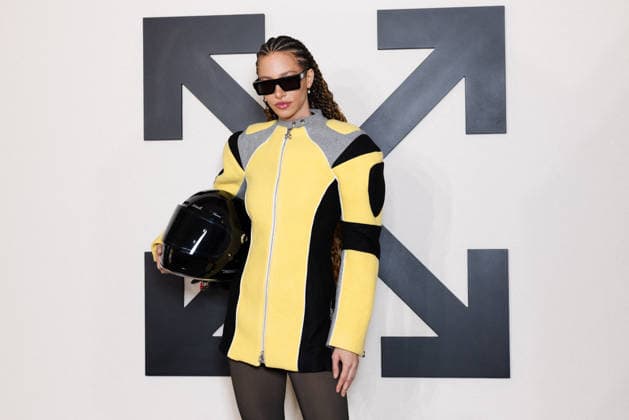 PFW - Off White Photocall Jordan Rand attends the Off-White Womenswear Fall Winter 2026-2027 show as part of Paris Fashion Week (PFW) on March 5, 2026 in Paris, France. Photo by Alexis Jumeau ABACAPRESS.COM Paris France  Copyright: xJumeauxAlexis ABACAx