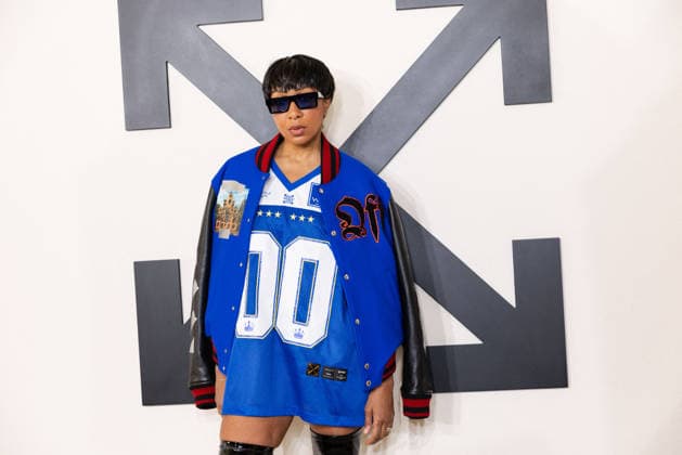 PFW - Off White Photocall Karen Blanchard attends the Off-White Womenswear Fall Winter 2026-2027 show as part of Paris Fashion Week (PFW) on March 5, 2026 in Paris, France. Photo by Alexis Jumeau ABACAPRESS.COM Paris France  Copyright: xJumeauxAlexis ABACAx
