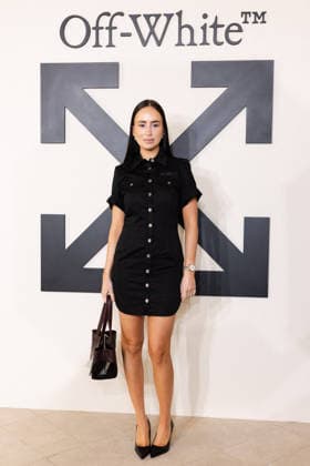 PFW - Off White Photocall Carlota Maranon attends the Off-White Womenswear Fall Winter 2026-2027 show as part of Paris Fashion Week (PFW) on March 5, 2026 in Paris, France. Photo by Alexis Jumeau ABACAPRESS.COM Paris France  Copyright: xJumeauxAlexis ABACAx
