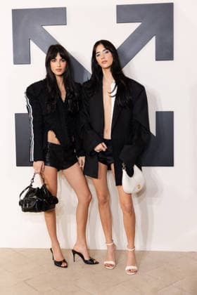 PFW - Off White Photocall Herbert Twins, Renee Herbert and Elisha Herbert attends the Off-White Womenswear Fall Winter 2026-2027 show as part of Paris Fashion Week (PFW) on March 5, 2026 in Paris, France. Photo by Alexis Jumeau ABACAPRESS.COM Paris France  Copyright: xJumeauxAlexis ABACAx