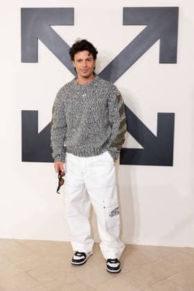 PFW - Off White Photocall Kevin Dias attends the Off-White Womenswear Fall Winter 2026-2027 show as part of Paris Fashion Week (PFW) on March 5, 2026 in Paris, France. Photo by Alexis Jumeau ABACAPRESS.COM Paris France  Copyright: xJumeauxAlexis ABACAx