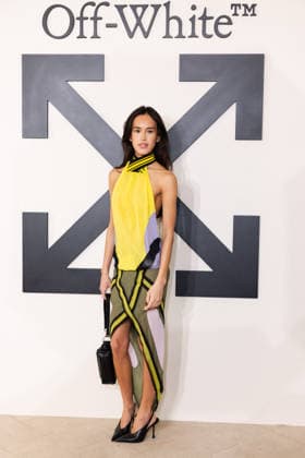 PFW - Off White Photocall Amalie Bladt attends the Off-White Womenswear Fall Winter 2026-2027 show as part of Paris Fashion Week (PFW) on March 5, 2026 in Paris, France. Photo by Alexis Jumeau ABACAPRESS.COM Paris France  Copyright: xJumeauxAlexis ABACAx