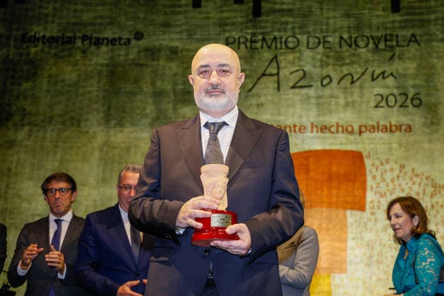 Azorín Novel Prize 2026 Award Gala The director and editor of the literary agency Editabundo, Pablo Álvarez, winner of the Azorín Novel Prize 2026, on March 5, 2026, in Alicante, Valencian Community Spain The Azorín Novel Prize 2026, endowed with 45,000 euros, celebrates its 33rd edition this Thursday in the Auditorium of the Provincial Council of Alicante, celebrates its 33rd edition this Thursday at the Auditorio de la Diputación de Alicante Ten works, selected from 735 originals, are competing for the award that reflects the growing presence of thrillers and historical novels in todays narrative 05 MARCH 2026 PREMIO NOVELA LIBRO PREMIO AZORÍN LITERATURA Joaquín P Alicante Comunidad Valenciana Alicante Comunidad Valenciana Espana Copyright: xJoaquinxP.xReinax 7341692