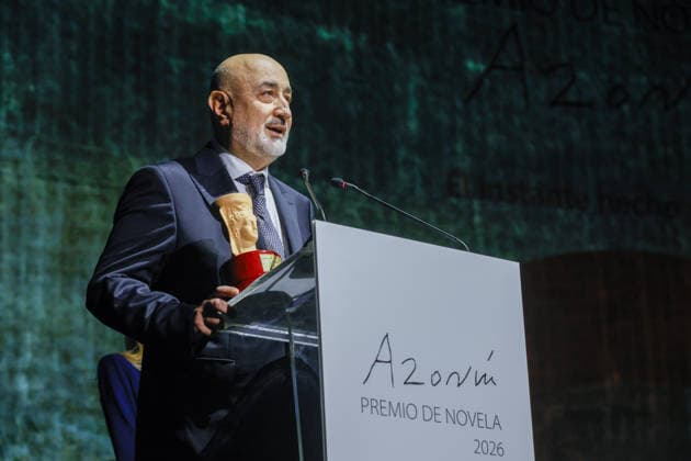 Azorín Novel Prize 2026 Award Gala The director and editor of the literary agency Editabundo, Pablo Álvarez, winner of the Azorín Novel Prize 2026, on March 5, 2026, in Alicante, Valencian Community Spain The Azorín Novel Prize 2026, endowed with 45,000 euros, celebrates its 33rd edition this Thursday in the Auditorium of the Provincial Council of Alicante, celebrates its 33rd edition this Thursday at the Auditorio de la Diputación de Alicante Ten works, selected from 735 originals, are competing for the award that reflects the growing presence of thrillers and historical novels in todays narrative 05 MARCH 2026 PREMIO NOVELA LIBRO PREMIO AZORÍN LITERATURA Joaquín P Alicante Comunidad Valenciana Alicante Comunidad Valenciana Espana Copyright: xJoaquinxP.xReinax 7341686