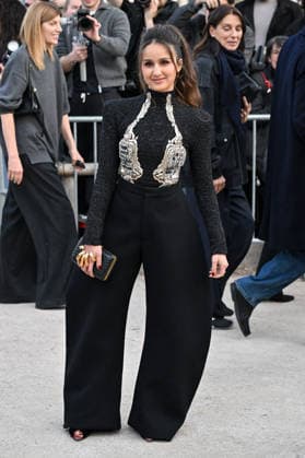 PFW Schiaparelli Outside Arrivals Oulaya Amamra arriving at the Schiaparelli show during Fashion Week in Paris, France on March 5, 2026. Photo by Julien Reynaud APS-Medias ABACAPRESS.COM Paris France  Copyright: xReynaudxJulien APS-Medias ABACAx