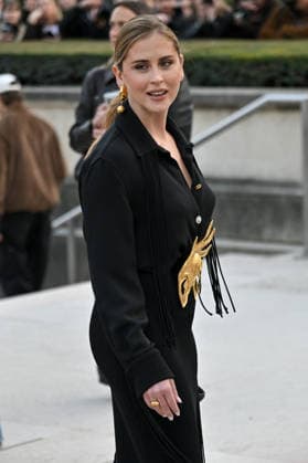 PFW Schiaparelli Outside Arrivals Valentina Ferragni arriving at the Schiaparelli show during Fashion Week in Paris, France on March 5, 2026. Photo by Julien Reynaud APS-Medias ABACAPRESS.COM Paris France  Copyright: xReynaudxJulien APS-Medias ABACAx