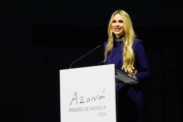 Gala award ceremony of the Azorín Novel Prize 2026 The actress and writer Vanessa Romero intervenes during the award ceremony of the Azorín Novel Prize 2026, on March 5, 2026, in Alicante, Valencian Community Spain The Azorín Novel Prize 2026, endowed with 45 000 euros, celebrates its 33rd edition this Thursday in the Auditorium of the Diputación de Alicante Ten works, selected from 735 originals, opt for the award that reflects the growing presence of thrillers and historical novels in the current narrative 05 MARCH 2026 PREMIO NOVELA LIBRO PREMIO AZORÍN LITERATURA Joaquín P Alicante Comunidad Valenciana Alicante Comunidad Valenciana Spain  Copyright: xJoaquinxP.xReinax 7341780
