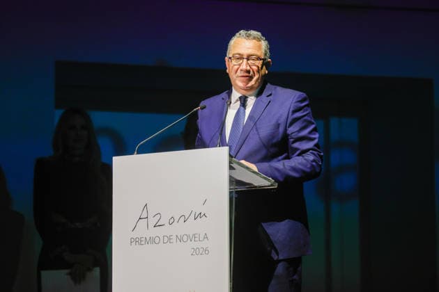 Gala award ceremony of the Azorín Novel Prize 2026 The president of the Diputación de Alicante, Toni Pérez, intervenes during the award ceremony of the Azorín Novel Prize 2026, on March 5, 2026, in Alicante, Valencian Community Spain The Azorín Novel Prize 2026, endowed with 45,000 euros, celebrates its 33rd edition this Thursday in the Auditorium of the Diputación de Alicante, celebrates its 33rd edition this Thursday at the Auditorio de la Diputación de Alicante Ten works, selected from among 735 originals, are competing for the award that reflects the growing presence of thrillers and historical novels in current narrative 05 MARCH 2026 PREMIO NOVELA LIBRO PREMIO AZORÍN LITERATURA Joaquín P Alicante Comunidad Valenciana Alicante Comunid Copyright: xJoaquinxP.xReinax 7341781