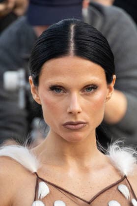 PFW Schiaparelli Outside Arrivals NB Valentina Zenere arrived at the Schiaparelli Womenswear Fall Winter 2026-2027 show as part of Paris Fashion Week on March 05, 2026 in Paris, France. Photo by Nasser Berzane ABACAPRESS.COM Paris France  Copyright: xBerzanexNasser ABACAx