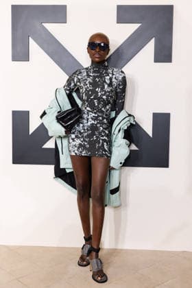 PFW - Off White Photocall Amina Seck attends the Off-White Womenswear Fall Winter 2026-2027 show as part of Paris Fashion Week (PFW) on March 5, 2026 in Paris, France. Photo by Alexis Jumeau ABACAPRESS.COM Paris France  Copyright: xJumeauxAlexis ABACAx