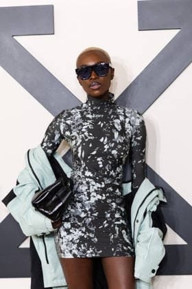 PFW - Off White Photocall Amina Seck attends the Off-White Womenswear Fall Winter 2026-2027 show as part of Paris Fashion Week (PFW) on March 5, 2026 in Paris, France. Photo by Alexis Jumeau ABACAPRESS.COM Paris France  Copyright: xJumeauxAlexis ABACAx