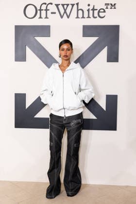 PFW - Off White Photocall Jamilla Strand attends the Off-White Womenswear Fall Winter 2026-2027 show as part of Paris Fashion Week (PFW) on March 5, 2026 in Paris, France. Photo by Alexis Jumeau ABACAPRESS.COM Paris France  Copyright: xJumeauxAlexis ABACAx