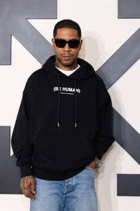 PFW - Off White Photocall Kid Cudi attends the Off-White Womenswear Fall Winter 2026-2027 show as part of Paris Fashion Week (PFW) on March 5, 2026 in Paris, France. Photo by Alexis Jumeau ABACAPRESS.COM Paris France  Copyright: xJumeauxAlexis ABACAx