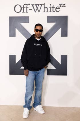 PFW - Off White Photocall Kid Cudi attends the Off-White Womenswear Fall Winter 2026-2027 show as part of Paris Fashion Week (PFW) on March 5, 2026 in Paris, France. Photo by Alexis Jumeau ABACAPRESS.COM Paris France  Copyright: xJumeauxAlexis ABACAx