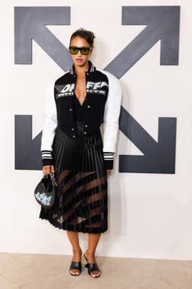 PFW - Off White Photocall Arnelle Slot attends the Off-White Womenswear Fall Winter 2026-2027 show as part of Paris Fashion Week (PFW) on March 5, 2026 in Paris, France. Photo by Alexis Jumeau ABACAPRESS.COM Paris France  Copyright: xJumeauxAlexis ABACAx