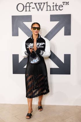 PFW - Off White Photocall Arnelle Slot attends the Off-White Womenswear Fall Winter 2026-2027 show as part of Paris Fashion Week (PFW) on March 5, 2026 in Paris, France. Photo by Alexis Jumeau ABACAPRESS.COM Paris France  Copyright: xJumeauxAlexis ABACAx