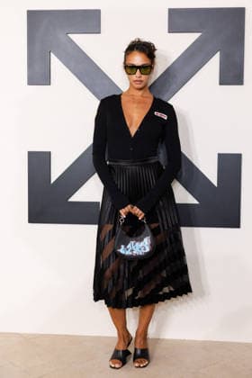 PFW - Off White Photocall Arnelle Slot attends the Off-White Womenswear Fall Winter 2026-2027 show as part of Paris Fashion Week (PFW) on March 5, 2026 in Paris, France. Photo by Alexis Jumeau ABACAPRESS.COM Paris France  Copyright: xJumeauxAlexis ABACAx