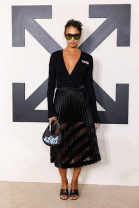 PFW - Off White Photocall Arnelle Slot attends the Off-White Womenswear Fall Winter 2026-2027 show as part of Paris Fashion Week (PFW) on March 5, 2026 in Paris, France. Photo by Alexis Jumeau ABACAPRESS.COM Paris France  Copyright: xJumeauxAlexis ABACAx