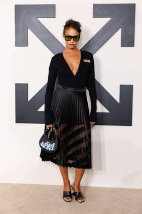 PFW - Off White Photocall Arnelle Slot attends the Off-White Womenswear Fall Winter 2026-2027 show as part of Paris Fashion Week (PFW) on March 5, 2026 in Paris, France. Photo by Alexis Jumeau ABACAPRESS.COM Paris France  Copyright: xJumeauxAlexis ABACAx
