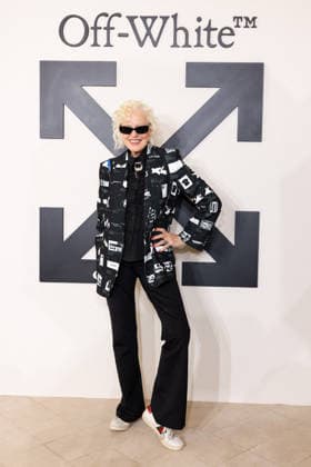 PFW - Off White Photocall Ellen von Unwerth attends the Off-White Womenswear Fall Winter 2026-2027 show as part of Paris Fashion Week (PFW) on March 5, 2026 in Paris, France. Photo by Alexis Jumeau ABACAPRESS.COM Paris France  Copyright: xJumeauxAlexis ABACAx