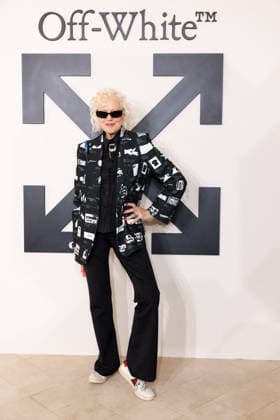 PFW - Off White Photocall Ellen von Unwerth attends the Off-White Womenswear Fall Winter 2026-2027 show as part of Paris Fashion Week (PFW) on March 5, 2026 in Paris, France. Photo by Alexis Jumeau ABACAPRESS.COM Paris France  Copyright: xJumeauxAlexis ABACAx