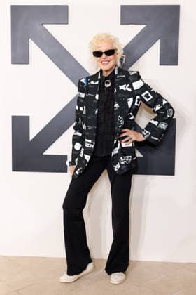 PFW - Off White Photocall Ellen von Unwerth attends the Off-White Womenswear Fall Winter 2026-2027 show as part of Paris Fashion Week (PFW) on March 5, 2026 in Paris, France. Photo by Alexis Jumeau ABACAPRESS.COM Paris France  Copyright: xJumeauxAlexis ABACAx