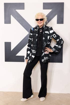 PFW - Off White Photocall Ellen von Unwerth attends the Off-White Womenswear Fall Winter 2026-2027 show as part of Paris Fashion Week (PFW) on March 5, 2026 in Paris, France. Photo by Alexis Jumeau ABACAPRESS.COM Paris France  Copyright: xJumeauxAlexis ABACAx