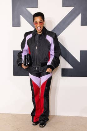 PFW - Off White Photocall Tamu Mcpherson attends the Off-White Womenswear Fall Winter 2026-2027 show as part of Paris Fashion Week (PFW) on March 5, 2026 in Paris, France. Photo by Alexis Jumeau ABACAPRESS.COM Paris France  Copyright: xJumeauxAlexis ABACAx