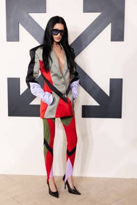 PFW - Off White Photocall Anaa Saber attends the Off-White Womenswear Fall Winter 2026-2027 show as part of Paris Fashion Week (PFW) on March 5, 2026 in Paris, France. Photo by Alexis Jumeau ABACAPRESS.COM Paris France  Copyright: xJumeauxAlexis ABACAx