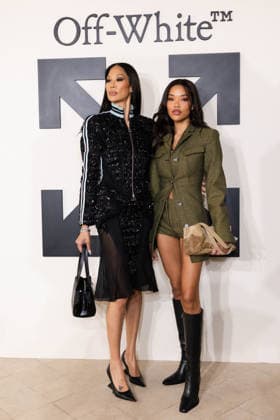 PFW - Off White Photocall Kimora Lee Simons and Ming Lee Simons attends the Off-White Womenswear Fall Winter 2026-2027 show as part of Paris Fashion Week (PFW) on March 5, 2026 in Paris, France. Photo by Alexis Jumeau ABACAPRESS.COM Paris France  Copyright: xJumeauxAlexis ABACAx