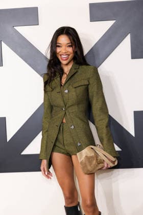 PFW - Off White Photocall Ming Lee Simons attends the Off-White Womenswear Fall Winter 2026-2027 show as part of Paris Fashion Week (PFW) on March 5, 2026 in Paris, France. Photo by Alexis Jumeau ABACAPRESS.COM Paris France  Copyright: xJumeauxAlexis ABACAx