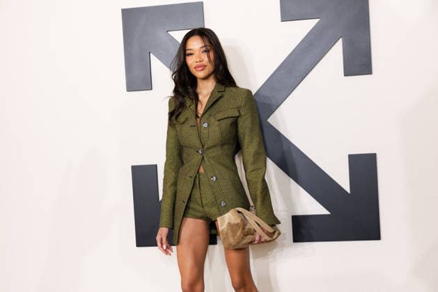 PFW - Off White Photocall Ming Lee Simons attends the Off-White Womenswear Fall Winter 2026-2027 show as part of Paris Fashion Week (PFW) on March 5, 2026 in Paris, France. Photo by Alexis Jumeau ABACAPRESS.COM Paris France  Copyright: xJumeauxAlexis ABACAx